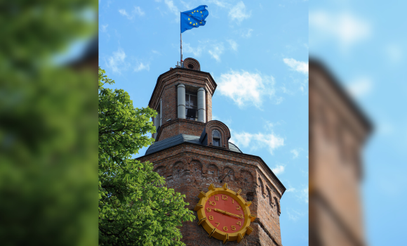 У Вінниці на Вежі Артинова протягом тижня майорітиме прапор Європи