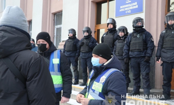 У Вінниці поліцейські готові до загострення обстановки та нештатних ситуацій