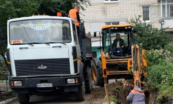 У Вінниці розпочали роботи з заміни інженерних мереж на вул.600-річчя