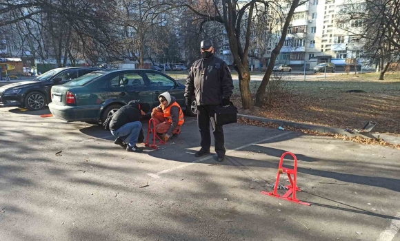 У Вінниці за місяць склали 26 протоколів за встановлення обмежувачів руху