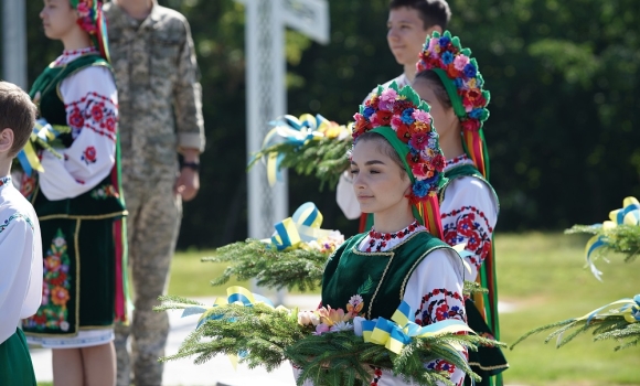 У Вінниці відбулися урочистості до Дня Конституції на Замковій горі