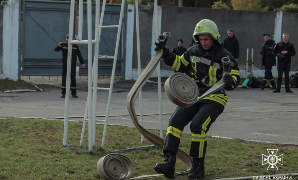 У Вінниці відбувся всеукраїнський конкурс, де обрали кращого рятувальника