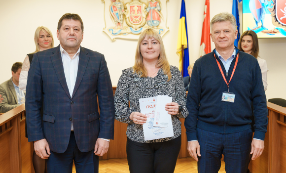 У Вінниці відзначили мобілізованих самоврядців та волонтерів