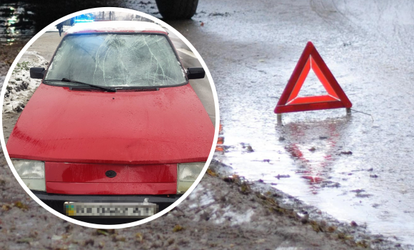 У Вінниці водій ZAZ збив на переході жінку з малолітньою донькою