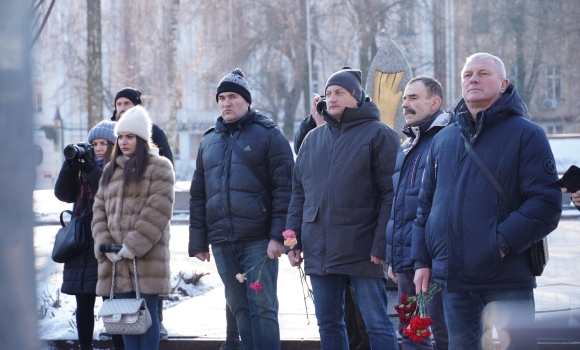 У Вінниці вшанували пам'ять захисників Донецького аеропорту