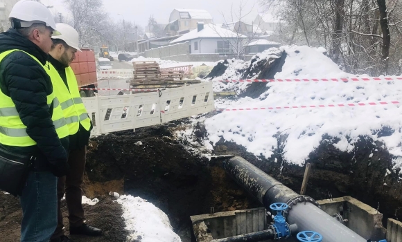 У Вінниці введуть в експлуатацію ще одну ділянку магістрального водогону