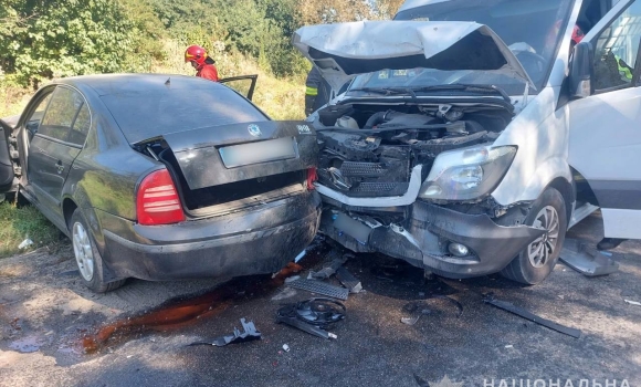 У Вінниці в ДТП загинув водій, ще дві людини госпіталізовані