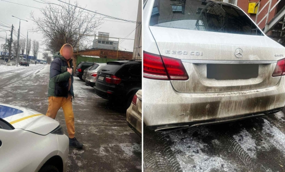 У Вінниці зупинили водія Mercedes-Benz у стані наркотичного сп'яніння