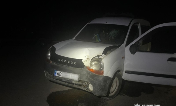 У Жмеринці п'яний водій Renault під час конфлікту наїхав на знайомого