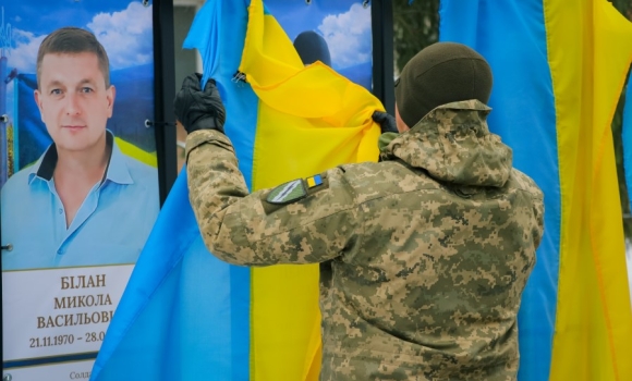 В Агрономічній громаді відкрили алею в пам'ять про полеглих Героїв