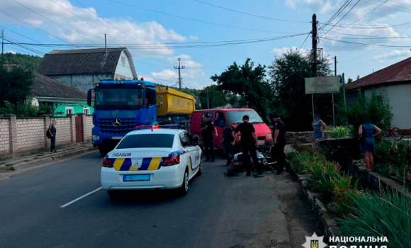 В аварії у Могилеві-Подільському загинув 59-річний водій мотоцикла