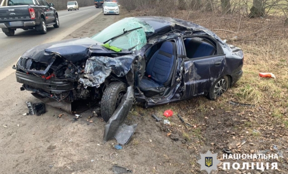 В аварії у Вінницькому районі постраждали четверо осіб, в т.ч. трирічна дитина