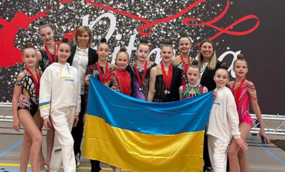 Вінницькі гімнастки здобули 30 нагород на Friendship Cup у Нідерландах