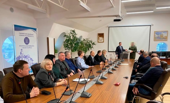 Вінницькі судді передали черговий квадрокоптер для нацгвардійців