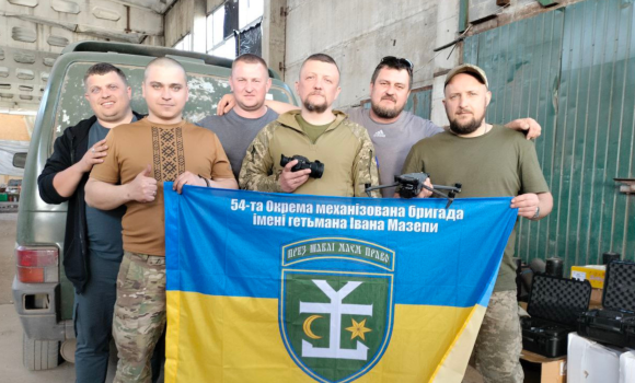 Вінницькі волонтери відвідали позиції бійців 54 окремої механізованої бригади