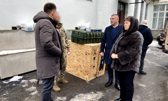 Вінниця передала на передову три радіокеровані комплекси для військових