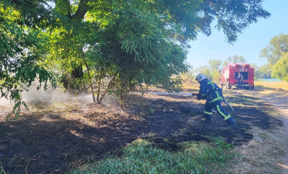 Вінницькі рятувальники ліквідували загоряння на площі понад 15 гектарів