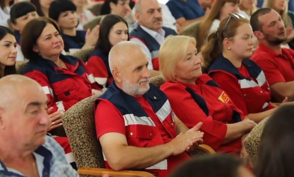 Вінницьку обласну екстренку привітали з професійним святом