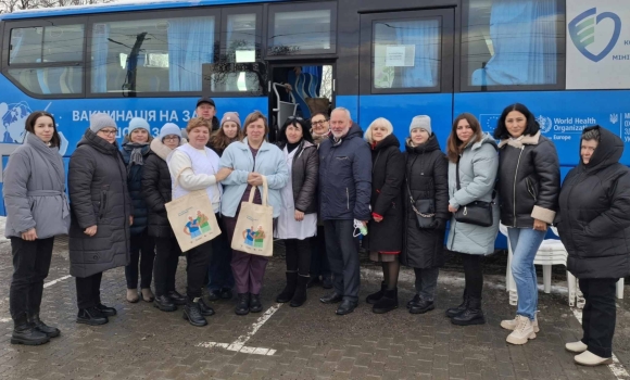 Вінницький вакцинобус завітав до села Лука-Мелешківська