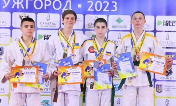 Юні вінничани стали бронзовими призерами чемпіонату України з дзюдо