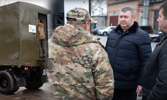 З Вінниччини на передову відправили ще один лазне-пральний комплекс