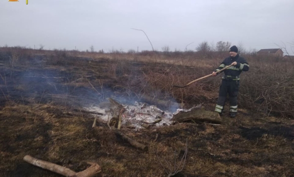 За добу на Вінниччині сталося три пожежі в екосистемах