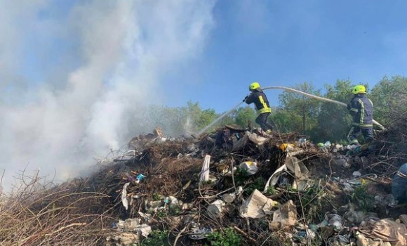 За добу рятувальники Вінниччини загасили шість пожеж в екосистемах