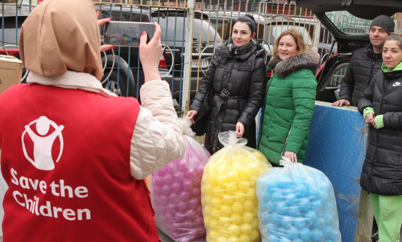 Заклади освіти Вінниці отримали допомогу від організації Save the Children