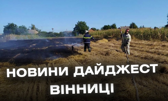 Embedded thumbnail for Дайджест новин Вінниці станом на 16 серпня