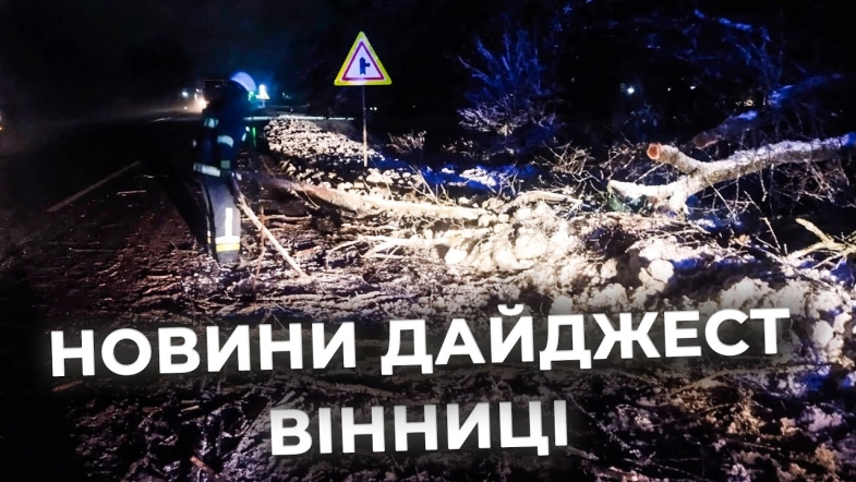 Embedded thumbnail for Дайджест новин Вінниці станом на 12 грудня