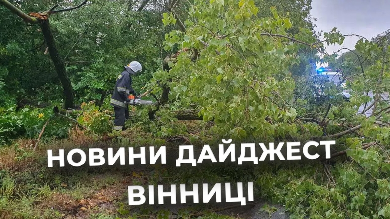 Embedded thumbnail for Дайджест новин Вінниці станом на 16 вересня