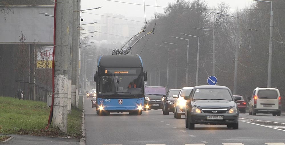 У Вінниці на лінію виходить ще один тролейбус VinLine з автономним ходом