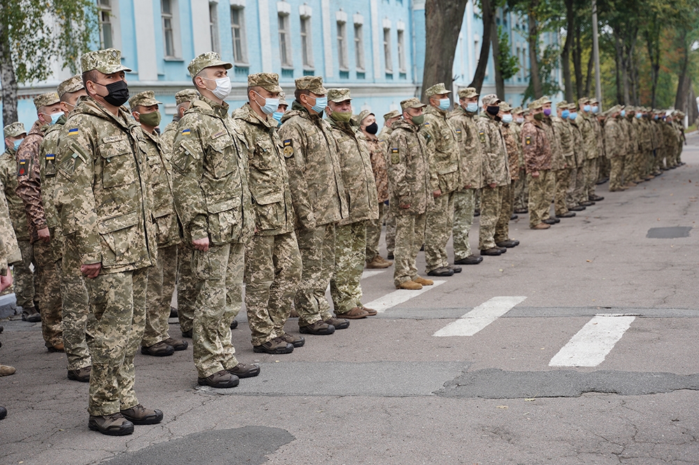 Сергій Моргунов привітав військових з Днем захисника України