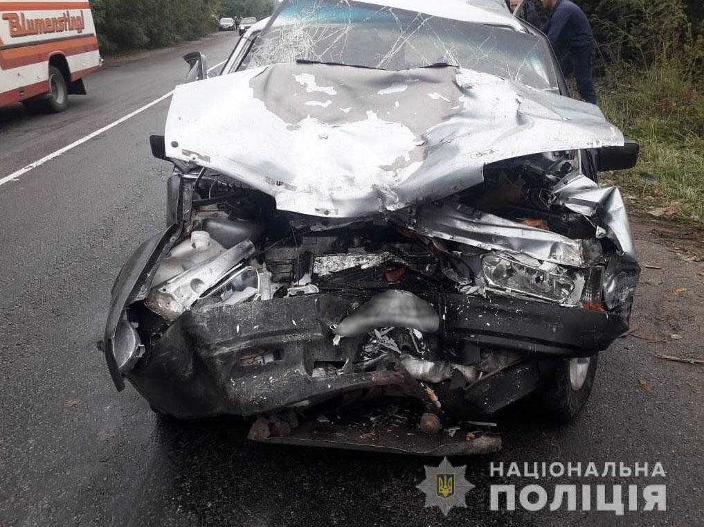 ДТП біля Стадниці: постраждали п'ятеро людей