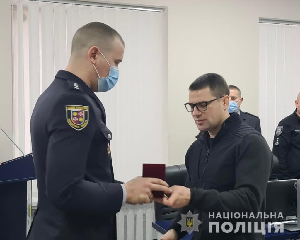 Поліцейських Вінниці нагородили за затримання угруповань