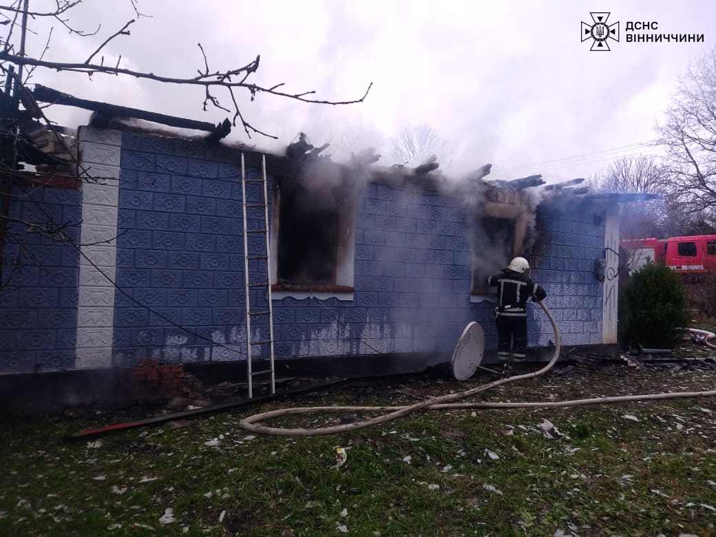 У Жмеринському районі пожежа забрала життя 82-річного чоловіка та 101-річної жінки