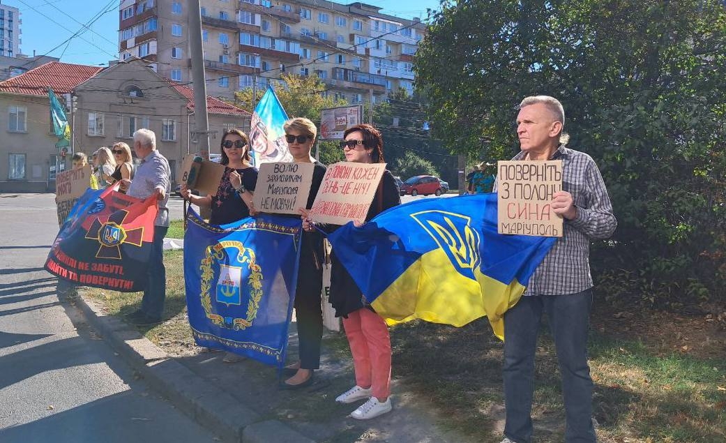 У Вінниці вкотре відбулася акція на підтримку військовополонених