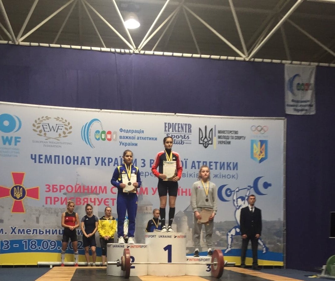 Вінничанка здобула «бронзу» на чемпіонаті з важкої атлетики