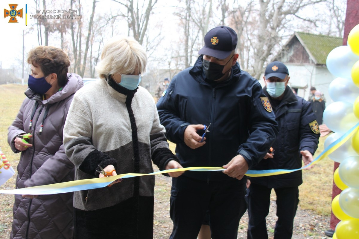 У Гайсинському районі відкрили вже сьому місцеву пожежну команду