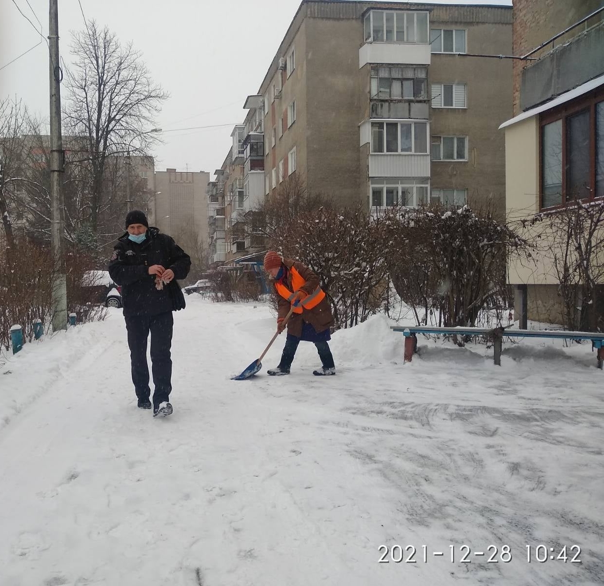 У Вінниці перевіряють прибирання територій від снігу