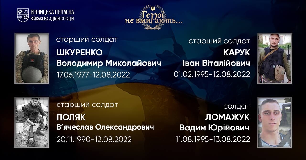 Вшановуємо пам'ять Героїв-земляків