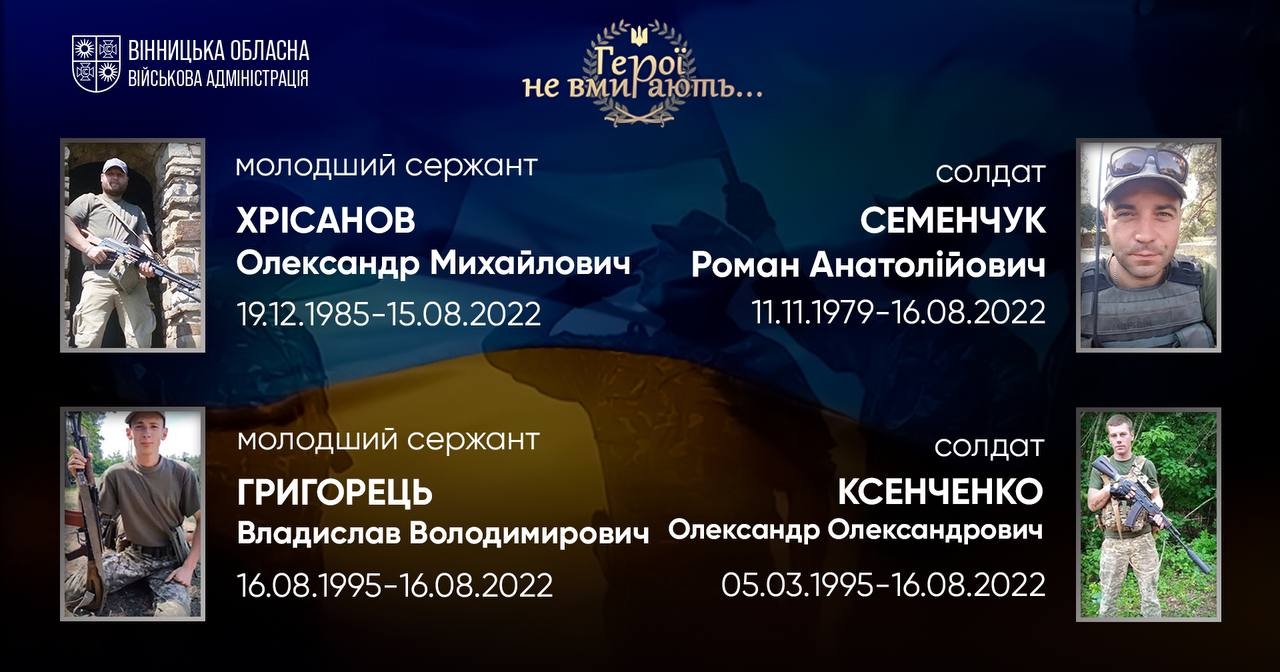 Вшановуємо пам'ять Героїв-земляків