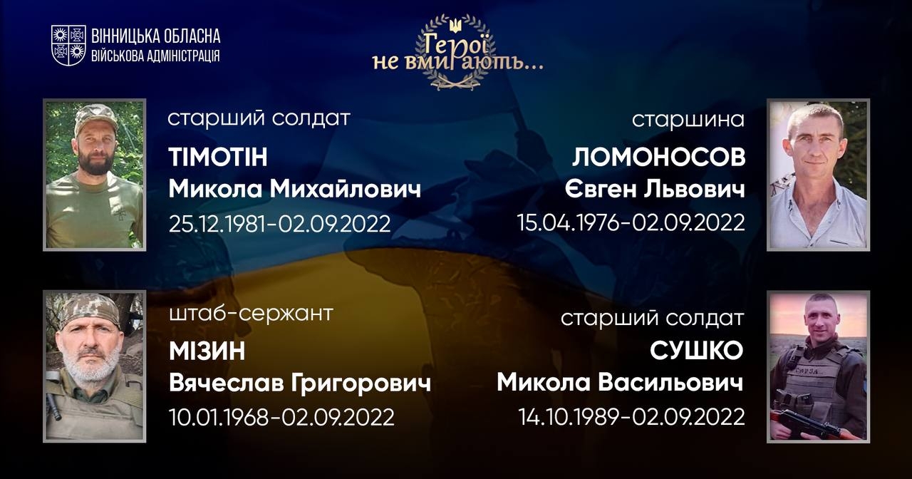 Вшановуємо пам'ять Героїв-земляків