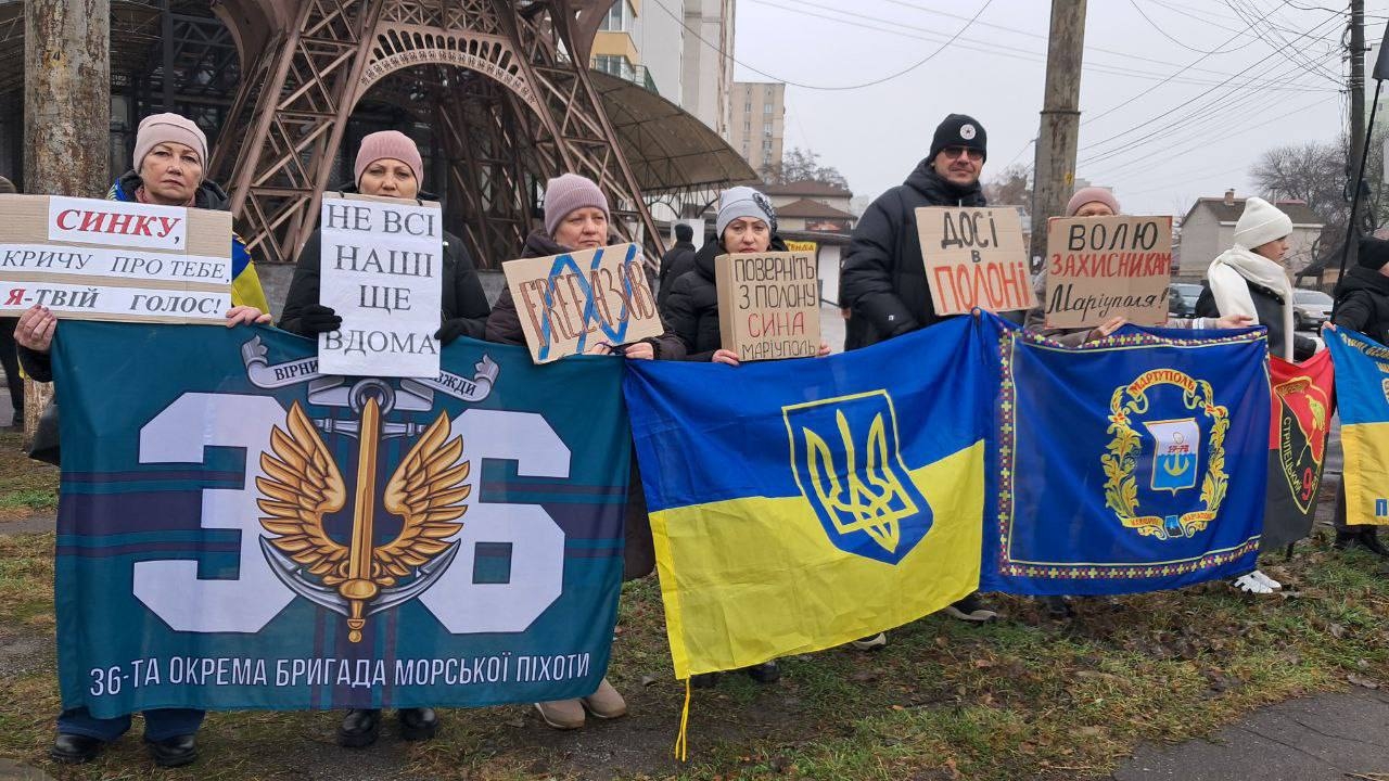 У Вінниці знову відбулася акція «Не мовчи! Полон вбиває»