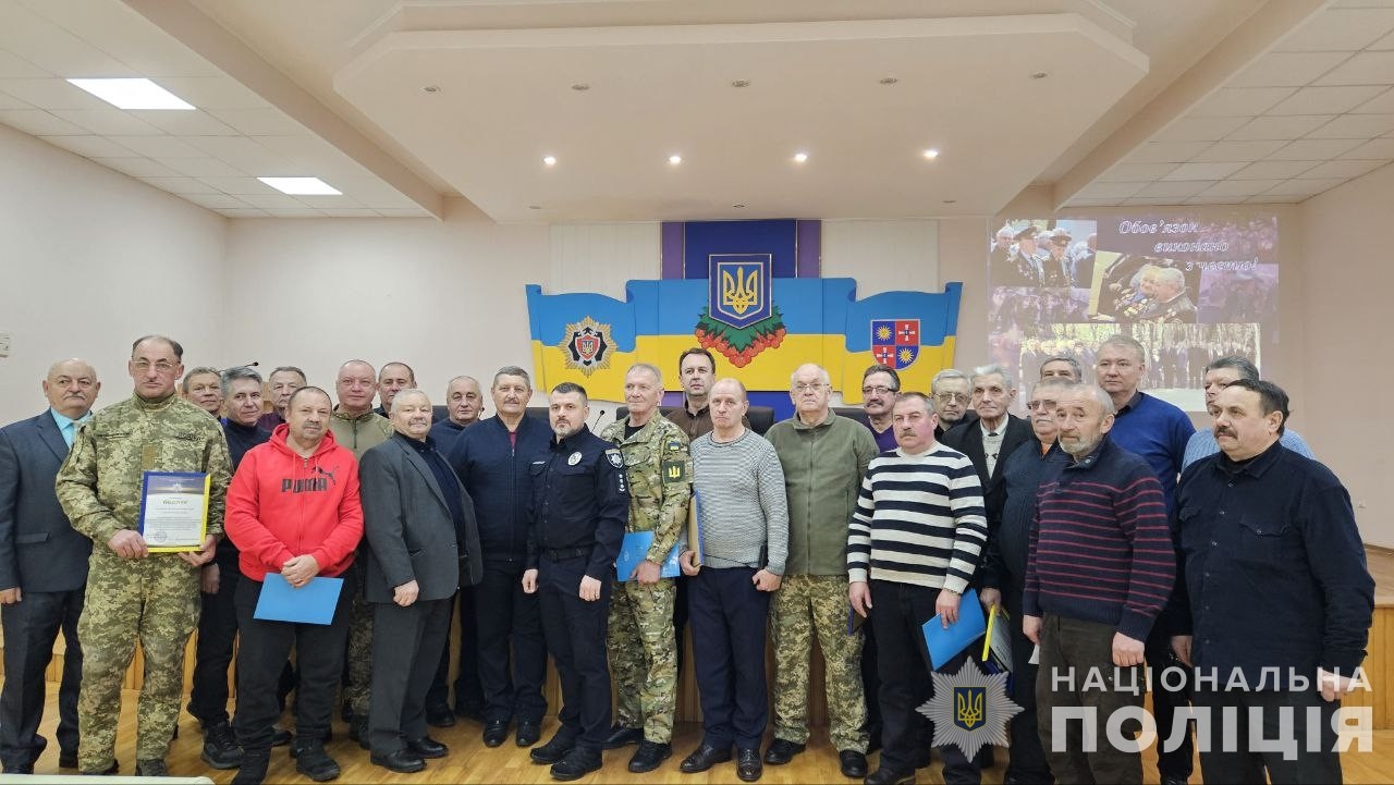 У поліції Вінниччини відзначили ветеранів МВС та ліквідаторів-чорнобильців