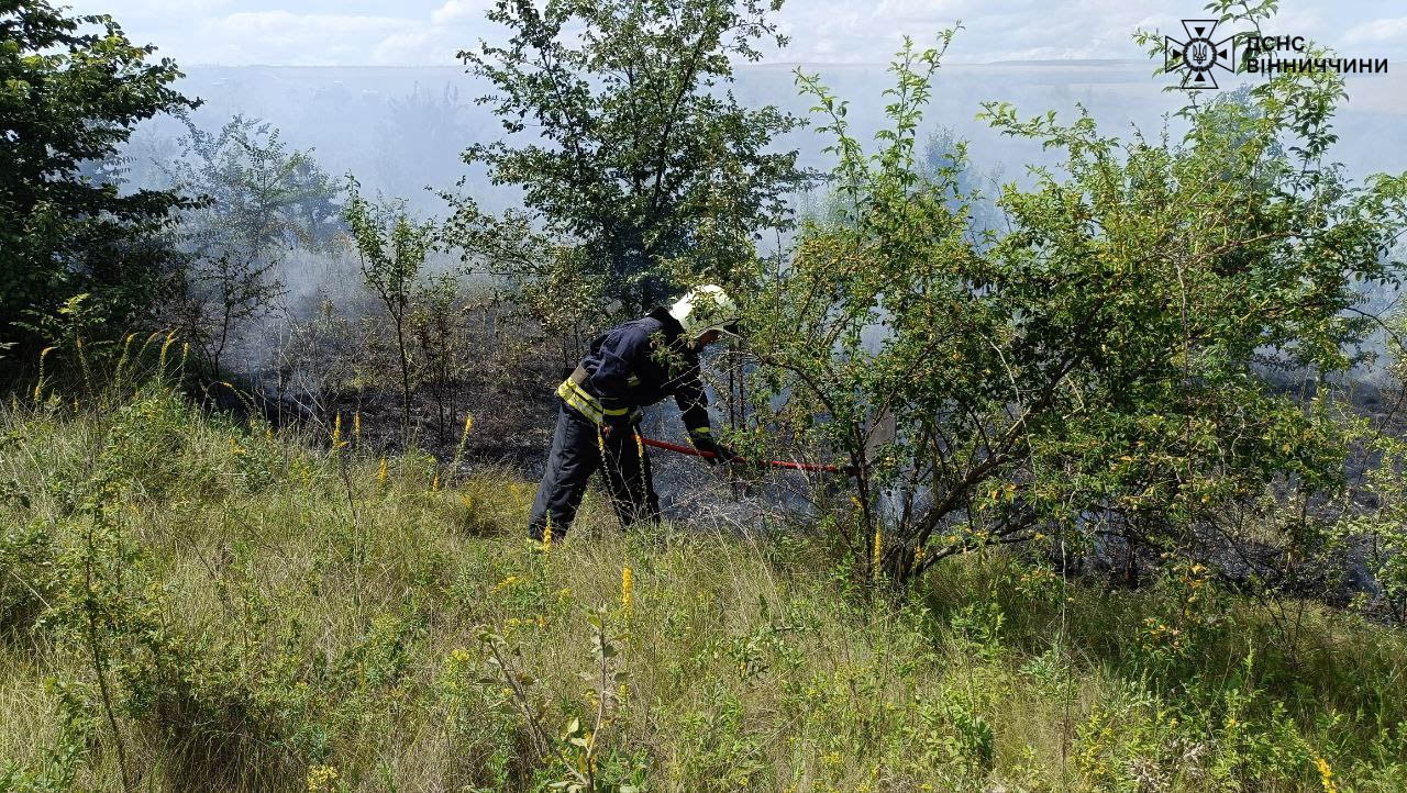 За добу рятувальники Вінниччини загасили чотири пожежі