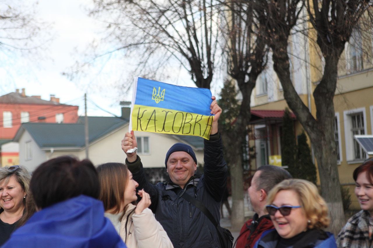 "Херсон – це Україна!": у Вінниці відсвяткували звільнення міста від окупантів