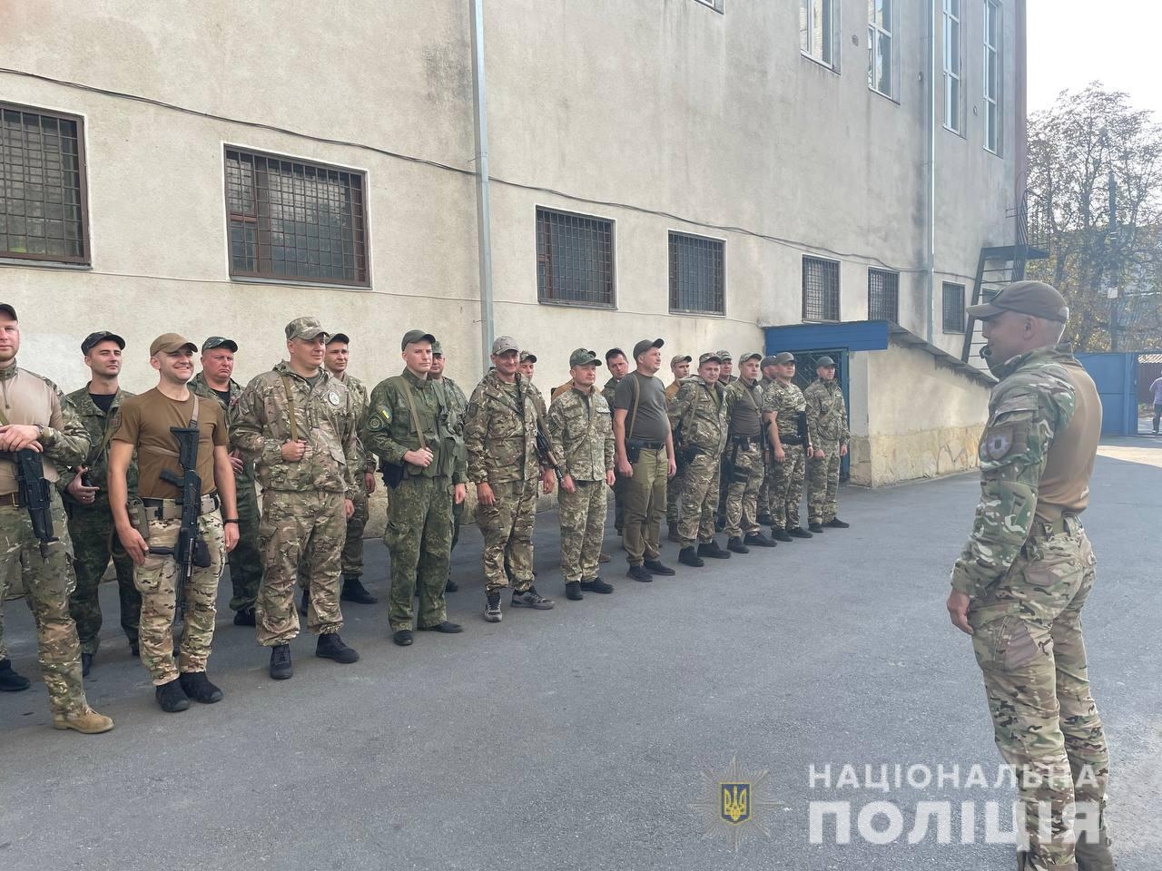 Після двомісячного перебування на Сході до Вінниці повернувся загін правоохоронців