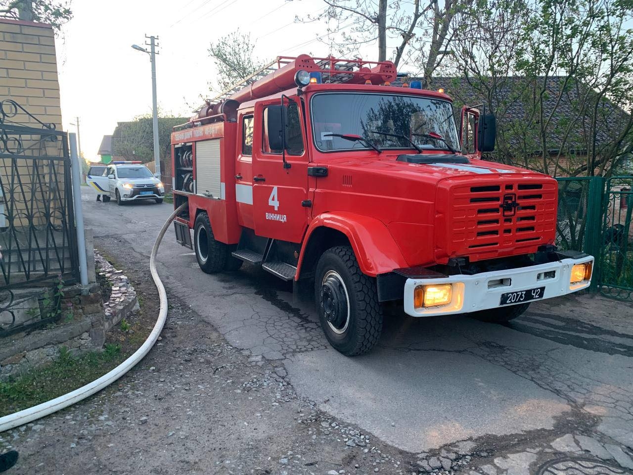 На вулиці Марії Гавриш у Вінниці минулих вихідних горів будинок