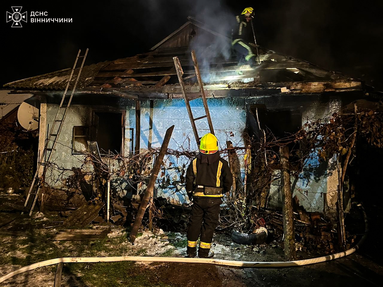 На Вінниччині горіли житлові будинки, літні кухні та господарські 